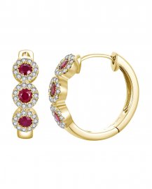 RUBY DIAMOND HUGGIES (TE2250)